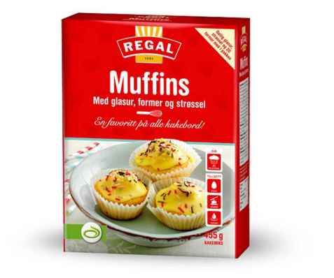 Bilde av Regal muffins. Bilde av Regal muffins.