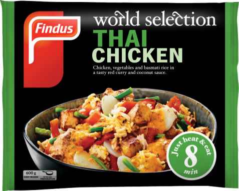 Bilde av Findus Thai Chicken. Bilde av Findus Thai Chicken.