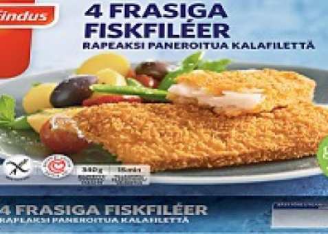 Bilde av Findus 4 Frasbakade Fiskfiléer glutenfri. Bilde av Findus 4 Frasbakade Fiskfiléer glutenfri.