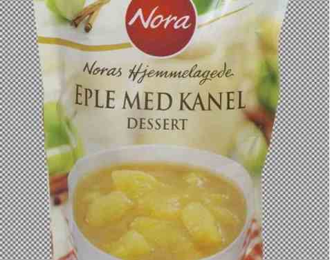 Bilde av Nora hjemmelaget eple med kanel dessert. Bilde av Nora hjemmelaget eple med kanel dessert.