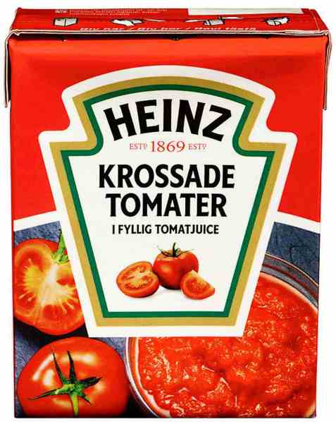 Bilde av Heinz Hakkede Tomater. Bilde av Heinz Hakkede Tomater.
