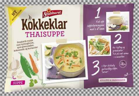 Bilde av Stabburet kokkeklar Thaisuppe. Bilde av Stabburet kokkeklar Thaisuppe.