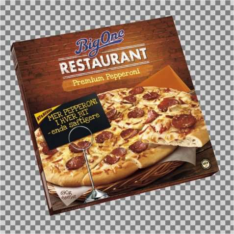 Bilde av Big One Restaurant Premium Pepperoni.