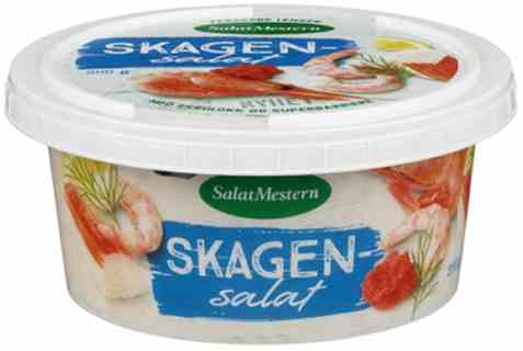 Bilde av Salatmesteren skagensalat. Bilde av Salatmesteren skagensalat.