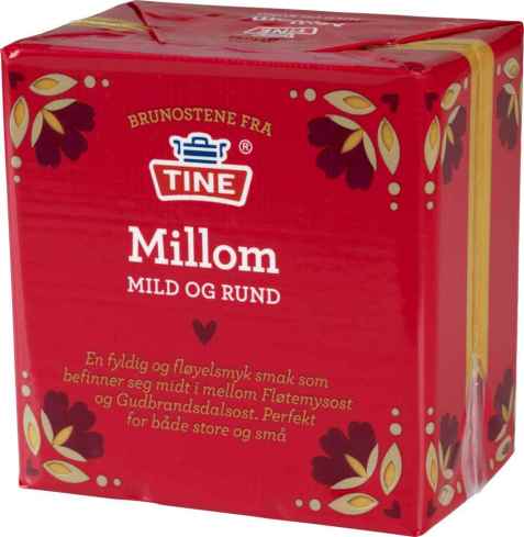 Bilde av Tine Millom brunost. Bilde av Tine Millom brunost.