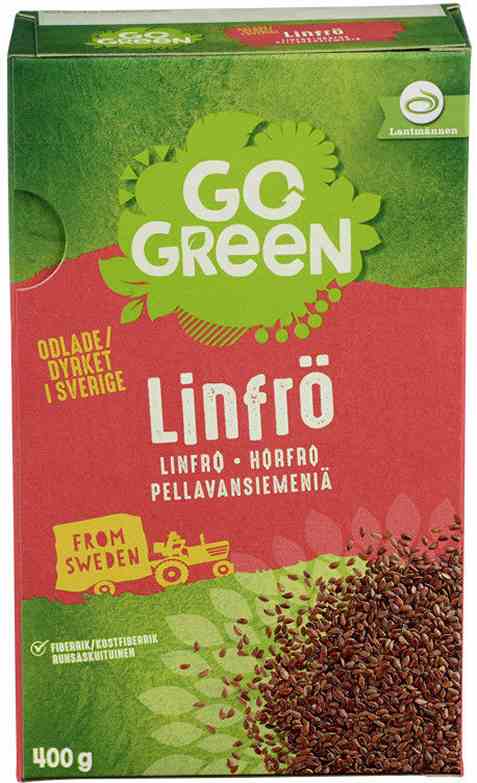 Bilde av Gogreen linfrø hele.