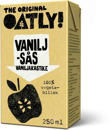 Bilde av Oatly vaniljesaus. Bilde av Oatly vaniljesaus.