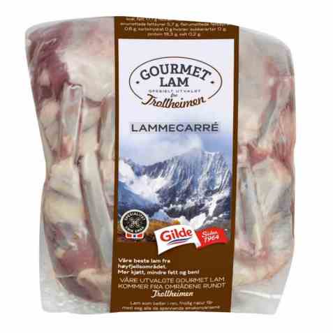 Bilde av Gilde gourmetlam lammecarre. Bilde av Gilde gourmetlam lammecarre.