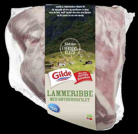 Bilde av Gilde lammeribbe med høyryggsfilet. Bilde av Gilde lammeribbe med høyryggsfilet.