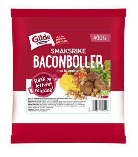 Bilde av Gilde baconboller. Bilde av Gilde baconboller.
