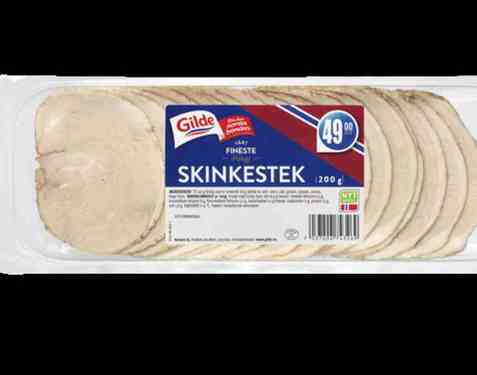 Bilde av Gilde skinkestek i skiver. Bilde av Gilde skinkestek i skiver.