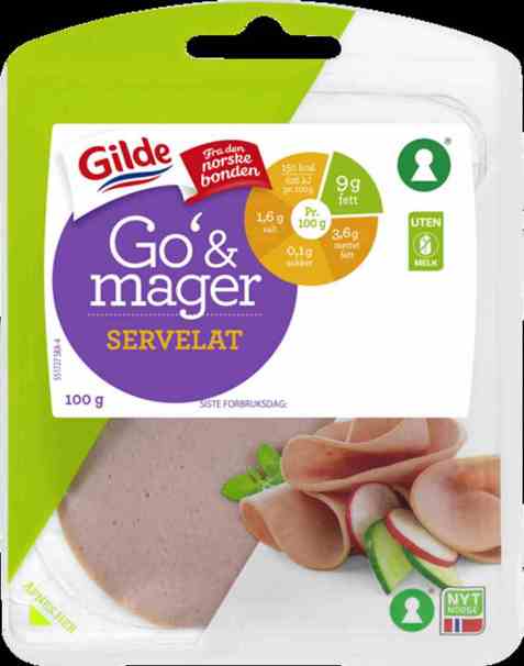 Bilde av Gilde Go og Mager servelat. Bilde av Gilde Go og Mager servelat.