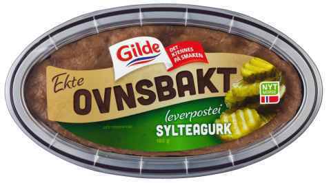 Bilde av Gilde Ekte ovnsbakt leverpostei med sylteagurk.