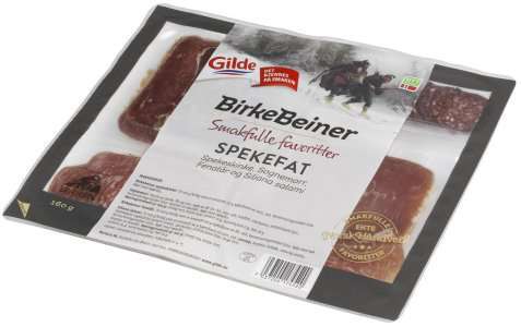 Bilde av Gilde Birkebeiner spekefat. Bilde av Gilde Birkebeiner spekefat.