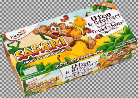 Bilde av Fjordland Yoplait Safari Vanilje. Bilde av Fjordland Yoplait Safari Vanilje.