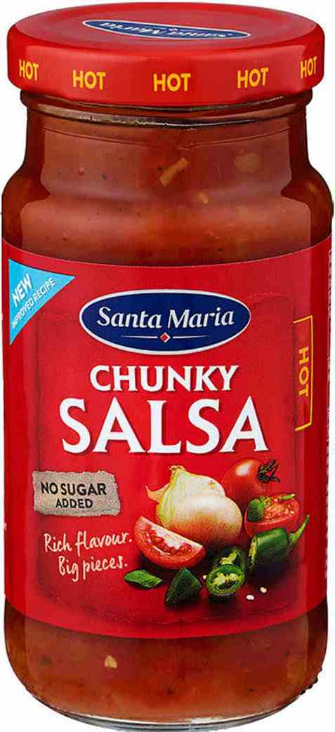 Bilde av Santa Maria Chunky Salsa Hot. Bilde av Santa Maria Chunky Salsa Hot.