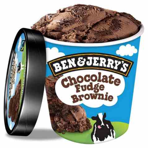 Bilde av Ben and Jerry Chocolate Fudge Brownie. Bilde av Ben and Jerry Chocolate Fudge Brownie.