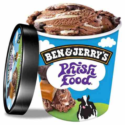 Bilde av Ben and Jerry Phish Food. Bilde av Ben and Jerry Phish Food.