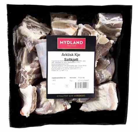 Bilde av Mydland Salt Kjekjøtt med Bein. Bilde av Mydland Salt Kjekjøtt med Bein.