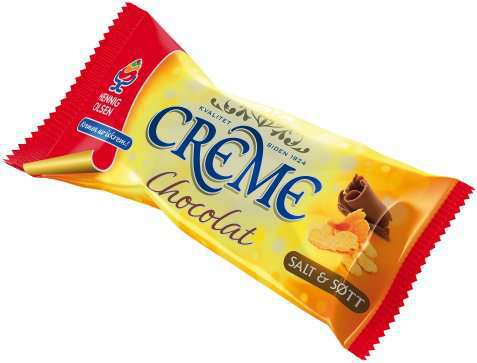 Bilde av Hennig Olsen Creme Chocolate Salt og søt. Bilde av Hennig Olsen Creme Chocolate Salt og søt.