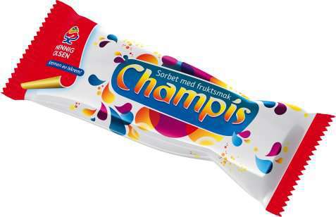 Bilde av Hennig Olsen champis. Bilde av Hennig Olsen champis.