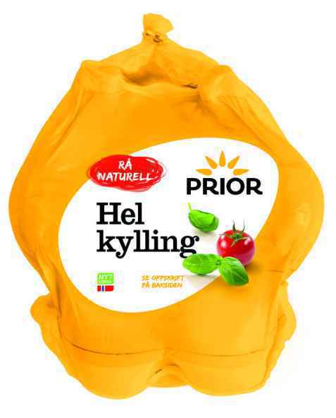 Bilde av Prior hel kylling. Bilde av Prior hel kylling.