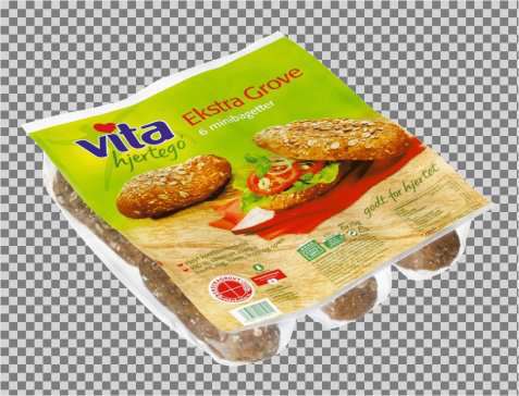 Bilde av Vita hjertego Ekstra grove minibagetter. Bilde av Vita hjertego Ekstra grove minibagetter.