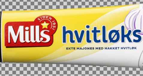 Bilde av Mills hvitløkmajones. Bilde av Mills hvitløkmajones.