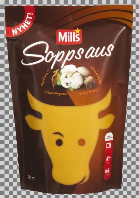 Bilde av Mills Soppsaus. Bilde av Mills Soppsaus.