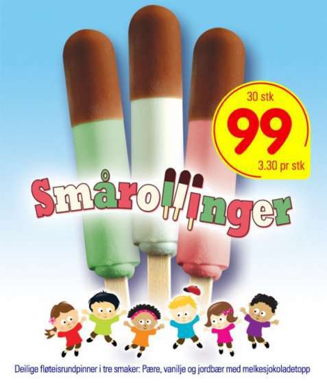 Bilde av Isbilen smårollinger. Bilde av Isbilen smårollinger.