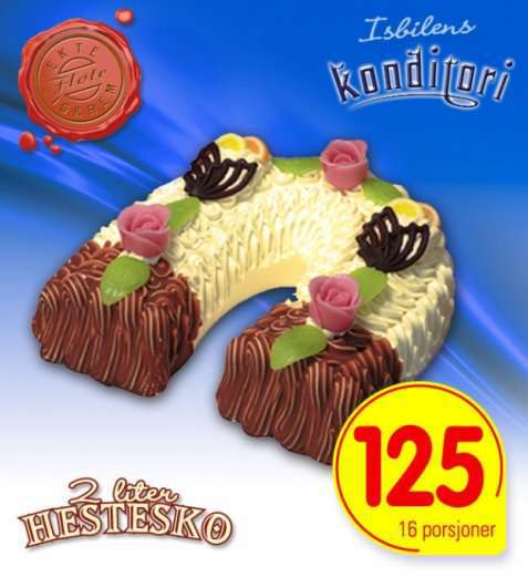 Bilde av Isbilen hestesko eggeplomme. Bilde av Isbilen hestesko eggeplomme.