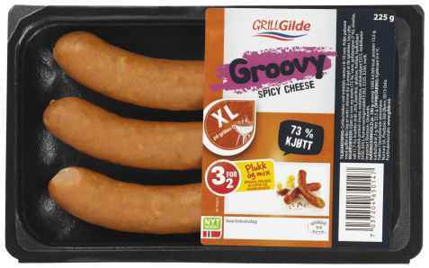 Bilde av Gilde Groovy Spicy Cheese. Bilde av Gilde Groovy Spicy Cheese.