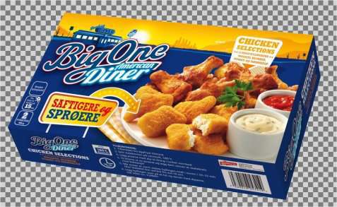 Bilde av Big One American diner Chicken Selections. Bilde av Big One American diner Chicken Selections.