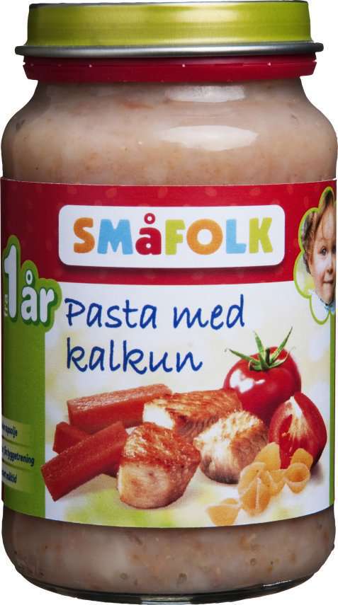 Bilde av Småfolk pasta med kalkun. Bilde av Småfolk pasta med kalkun.