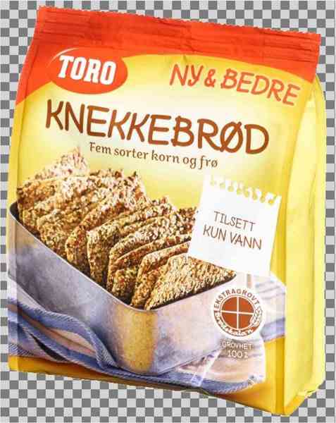 Bilde av Toro knekkebrød. Bilde av Toro knekkebrød.