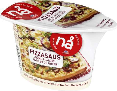 Bilde av Tine Nå Pizzasaus Crème Fraîche. Bilde av Tine Nå Pizzasaus Crème Fraîche.