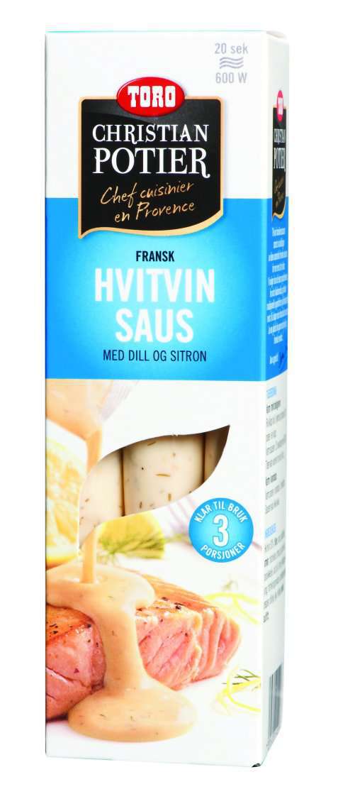 Bilde av Toro Fransk hvitvinsaus med dill og sitron. Bilde av Toro Fransk hvitvinsaus med dill og sitron.