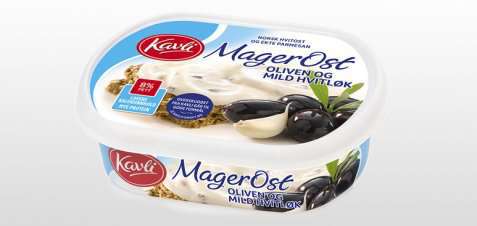 Bilde av Kavli Magerost Oliven og mild hvitløk.