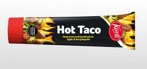Bilde av Kavli Ekstra smak - Hot Taco. Bilde av Kavli Ekstra smak - Hot Taco.