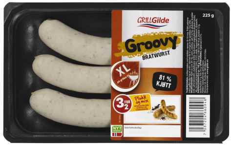 Bilde av Gilde Groovy Bratwurst. Bilde av Gilde Groovy Bratwurst.