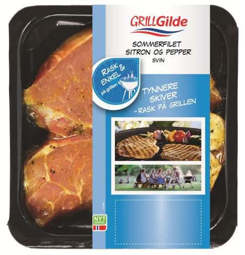 Bilde av Gilde Sommerfilet med sitron og pepper, svin. Bilde av Gilde Sommerfilet med sitron og pepper, svin.