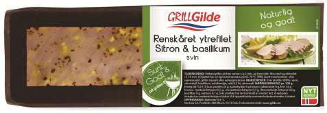 Bilde av Gilde renskåret ytrefilet med sitron og basilikum. Bilde av Gilde renskåret ytrefilet med sitron og basilikum.