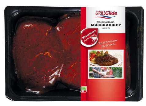 Bilde av Gilde chilimarinert mørbradbiff storfe. Bilde av Gilde chilimarinert mørbradbiff storfe.