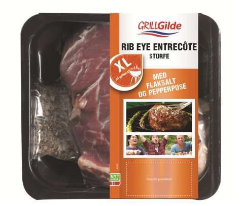 Bilde av Gilde Rib Eye entrecote storfe. Bilde av Gilde Rib Eye entrecote storfe.
