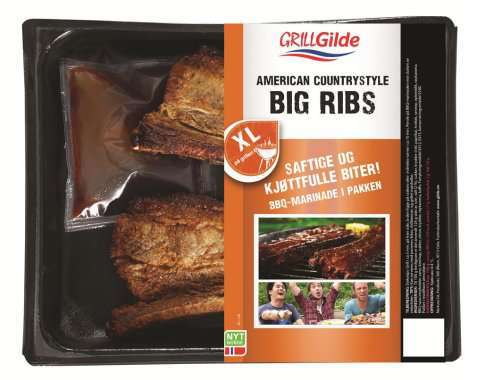 Bilde av Gilde american countrystyle big ribs.