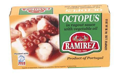 Bilde av Ramirez octopus i ragusaus. Bilde av Ramirez octopus i ragusaus.