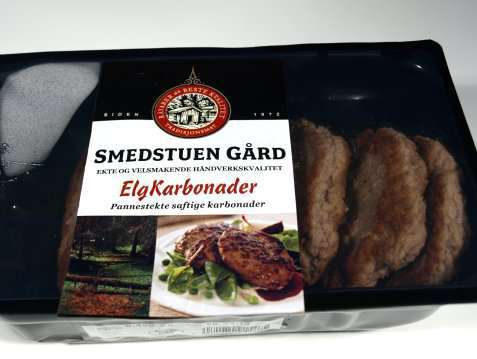 Bilde av Smedstuen elgkarbonader. Bilde av Smedstuen elgkarbonader.