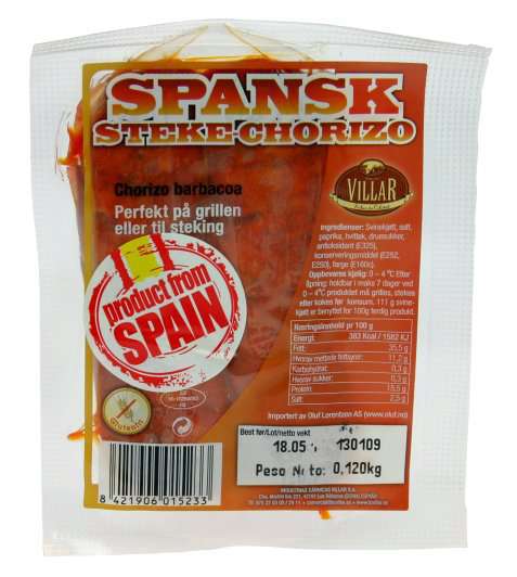 Bilde av Chorizo bbq klassisk. Bilde av Chorizo bbq klassisk.