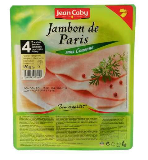 Bilde av Kokt skinke paris.