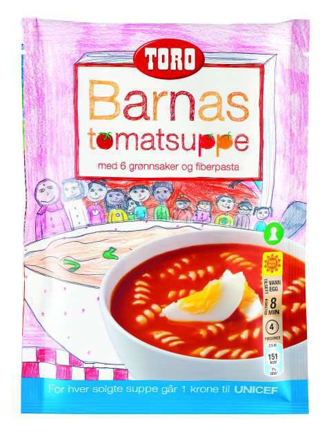 Bilde av Toro barnas tomatsuppe ferdiglagd. Bilde av Toro barnas tomatsuppe ferdiglagd.